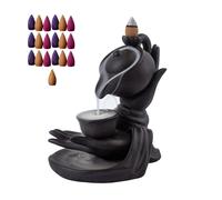 Burner Buddha Hand Backflow Incense Waterfall Smoke Holder