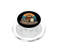 BURNER CHECK CLUB Hot Air Balloon Ground Crew PopSockets PopGrip for MagSafe