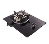 Burner Gas Cooker 4 2Kw Burner Built In Gas Stove Black Tempered Glass Panel In Easy To Clean