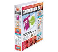 Bantex Elba A4 40mm 4D-Ring Presentation Binder - White