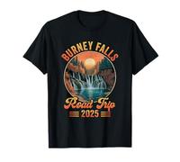 Burney Falls Road Trip 2025 Summer Vacation Family Matching T-Shirt