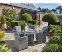 Burnham XL Four Seat Set Norfolk Leisure Lifestyle Beige One Size