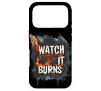 Burning Bright with This Watch It Burns Graphic Case for iPhone 17 Pro