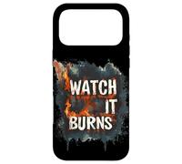 Burning Bright with This Watch It Burns Graphic Case for iPhone 17 Pro Max