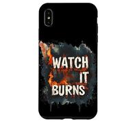 Burning Bright with This Watch It Burns Graphic Case for iPhone XS Max