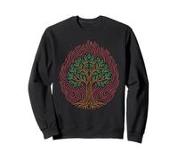 Burning Bush Moses Exodus Old Testament Bible for Christian Sweatshirt