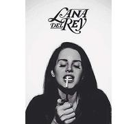 burning desire Poster Lana Del Rey Musician Singer Songwriter Poster Size 12 x 18 inch, Home Office