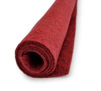 Burning Ember Deep Earthy Red - Premium Acrylic Felt XL Craft Sheet