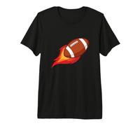 Burning Football Premium T-Shirt