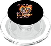 Burning For Jesus My Heart Belongs To King PopSockets PopGrip for MagSafe