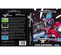 Burning Force Megadrive Genesis PAL NTSC Replacement Box Art Case Insert Only