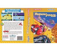 Burning Force Replacement Box Art Case Insert Only Print