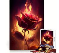 Burning Love V 1000 Pieces Jigsaws Adults Puzzles Strategic Think Leisure Pleasure Precise Fit (50x75cm)