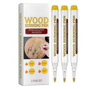 Burning Pen Signals for Leno-Drawing Pen, Oil Based Ink Tool | Ideal for Walnut, Bins, , Birch and Other Types, Precision Marker for P