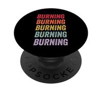 Burning PopSockets Adhesive PopGrip