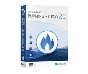 Burning Studio 26 - Burn, copy, save - the multimedia all-rounder - burning software - create covers, inlays, disk labels for Win 11, 10