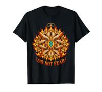Burning Throne Angel - Ophanim Angelology Value Graphic T-Shirt