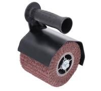 Burnishing Polishing Machine Accessory, M14 Lightweight Compact Portable, Soft Handle, 80 Grit, for Wood Metal Stainless Steel, Removing Fast for Wood