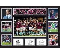 Burnley FC Team 2026 Poster Print - Wall Art Featuring Jaidon Anthony, Josh Cullen & Maxime Estève - Burnley Supporters Memorabilia Gift, A4 Poster + Black Frame