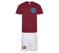 Burnley Men's Mens Training Kit in Crimson | Size: Medium Burnley Crimson M