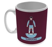 Burnley Personalised Player Figure 11oz Mug Fans, Great for Clarets Football Supporters, Ceramic Tea Coffee Mug