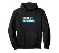 Burnley Reform UK - Local Elections Pullover Hoodie