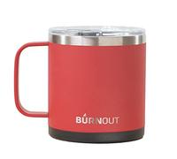 BurnOut 2.0 Instant Drinkability Temperature Control Mug (14 oz Red with Black)