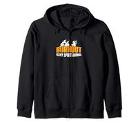 Burnout Is My Spirit Animal A Public Employee Civil Servant Zip Hoodie