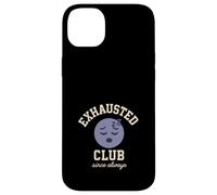 Burnout Meme Tired All the Time Funny Stress Mental Fatigue Case for iPhone 14 Plus