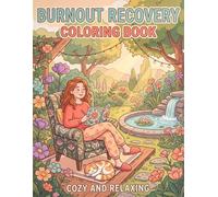Burnout Recovery Coloring Book: 40 Cozy and Relaxing Spaces to Color After Work (Bold Line Art for Stress Relief)