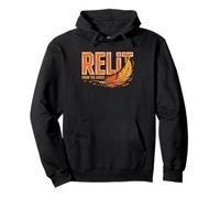 Burnout Survivor Campfire Burned Out Relit Graphic Re Lit Pullover Hoodie