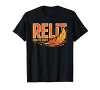 Burnout Survivor Campfire Burned Out Relit Graphic Re Lit T-Shirt