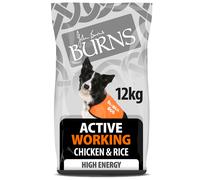 Burns Active Working Chicken and Rice Adult and Senior Dog Food - 12kg