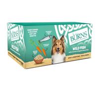 Burns Wild Fish with Carrots and Organic Brown Rice - 24 x 395g