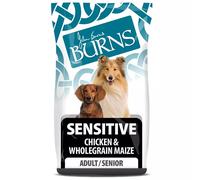Burns Adult Dog Sensitive with Chicken & Wholegrain Maize - Size: 6kg