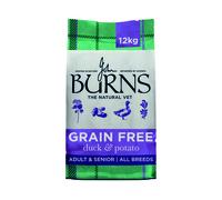 Burns Adult & Senior Sensitive Grain-Free - Duck & Potato - Economy Pack: 2 x 12kg