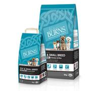 Burns Adult Small Toy Breed Chicken & Rice Complete Dog Food 2kg