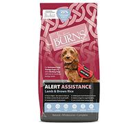 Burns Alert Assistance VAT-Free Adult Dog Food Lamb & Brown Rice 2 x 12kg