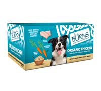 Burns Dog Tray Organic Chicken 12x150g