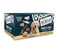 Burns Pet Natural Nutrition Adult & Senior Wet Dog Food Variety Box Chicken, Egg, Lamb & Fish, 150 g (Pack of 12)