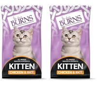 Burns Nutrition Natural Original Kitten Food Chicken and Rice 1.5 kg (Pack of 2)