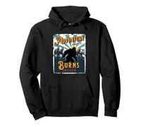 Burns Oregon USA Sasquatch Big Foot Bigfoot Souvenir Pullover Hoodie