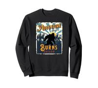 Burns Oregon USA Sasquatch Big Foot Bigfoot Souvenir Sweatshirt
