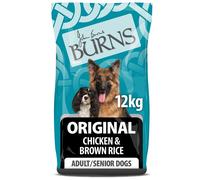 Burns Dog Original Chicken & Brown Rice 12kg Dry Food for Adult Senior Dogs