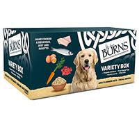 Burns Pet Natural Nutrition Adult & Senior Wet Dog Food Variety Box Chicken, Egg, Lamb & Fish, 150 g (Pack of 12)
