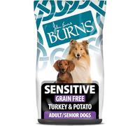 Burns Pet Nutrition Complete Dry Hypoallergenic Dog Food For Sensitive Dogs Turkey and Potato 6 kg