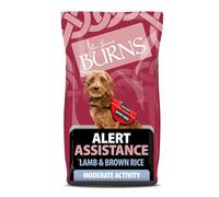 Burns Pet Nutrition Hypoallergenic Complete Dry Dog Food Adult and Senior Dog Alert Lamb and Brown Rice 6 kg