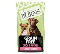 Burns Pet Nutrition Hypoallergenic Complete Dry Dog Food Adult and Senior Dog Grain Free Duck and Potato Grain Free 6 kg