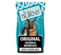Burns Pet Nutrition Hypoallergenic Complete Dry Dog Food Adult and Senior Dog Original Chicken and Brown Rice 12 kg
