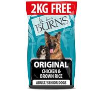 Burns Original Chicken and Brown Rice Adult and Senior Dog Food - 14kg (2kg Free)